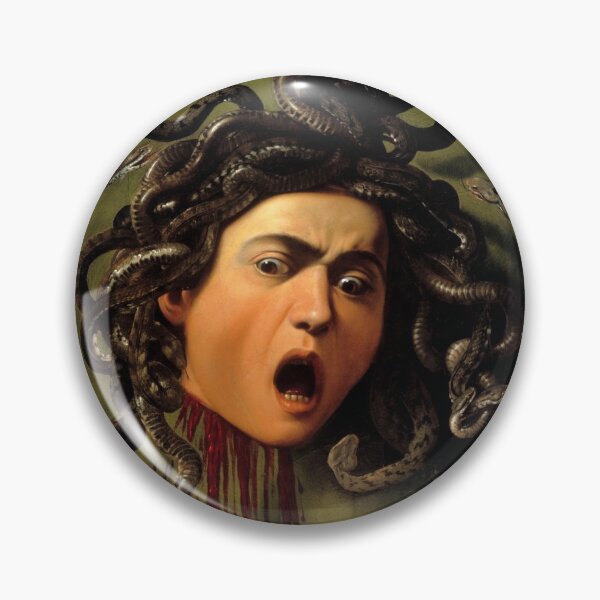Item preview, Michelangelo Merisi da Caravaggio "Medusa" designed and sold by Alexandra Dahl.