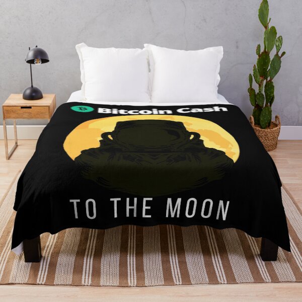 Item preview, Bitcoin Cash - To the Moon designed and sold by Cryptohaven.
