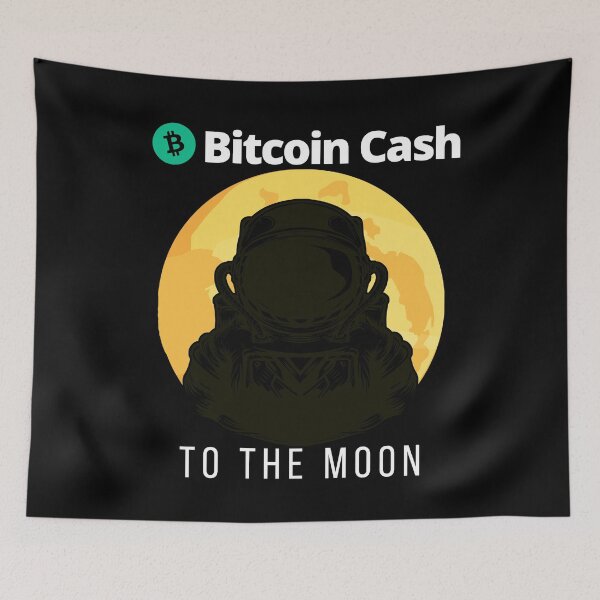 Item preview, Bitcoin Cash - To the Moon designed and sold by Cryptohaven.