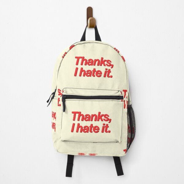 Item preview, Thanks I Hate It Red Minimal Funny Meme designed and sold by thefrshmachine.