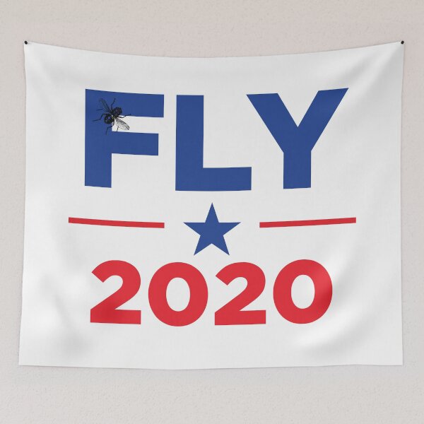 Item preview, FLY 2020 | Mike Pence Fly | Vice Presidential Debate Fly on Pences Head 2020 designed and sold by pierrelaidesign.