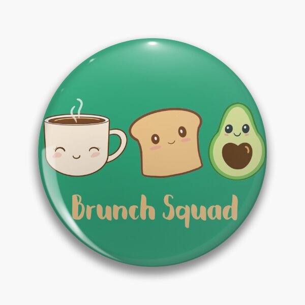 Item preview, Cute Avocado Toastie Brunch Squad  designed and sold by champagnemoment.