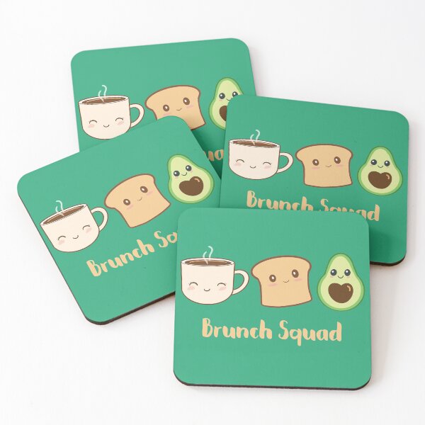 Item preview, Cute Avocado Toastie Brunch Squad  designed and sold by champagnemoment.
