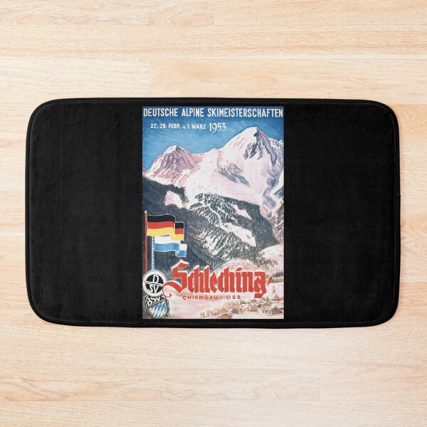 Item preview, Schleding retro poster designed and sold by CorasPosters.