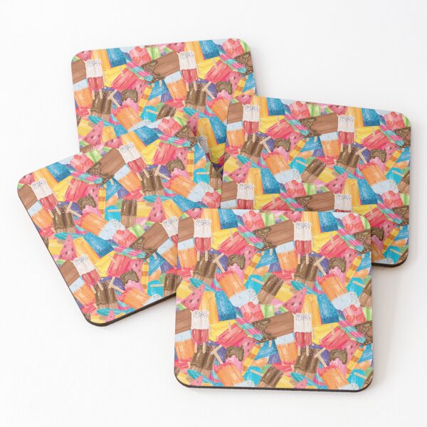 Item preview, Colorful Summer Popsicles designed and sold by FionaStokes.