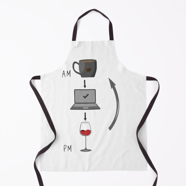 Item preview, Coffee Work Wine Repeat designed and sold by VikiQuick.