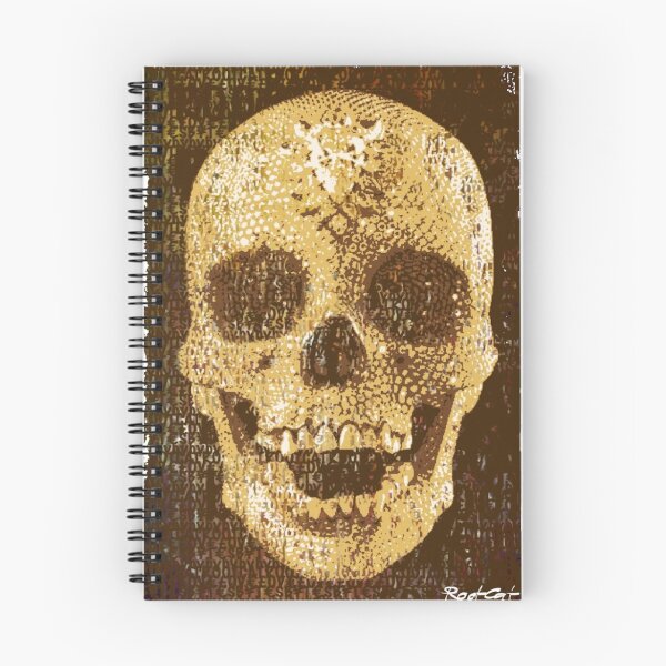 Item preview, pixilated skull 006 by #RootCat designed and sold by Grimm Land.