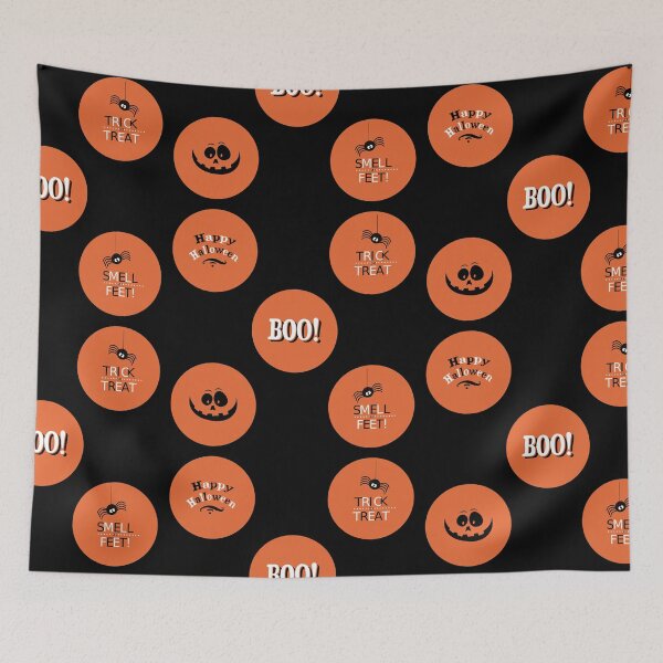 Item preview, Orange Halloween Theme Buttons Great in Sticker Packs and on Face Masks. Excellent value. designed and sold by UrTops.