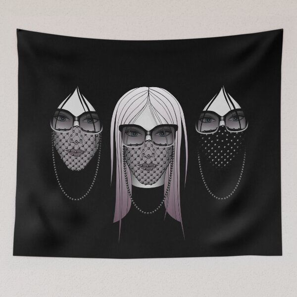 Item preview, Black Pearl Mask designed and sold by SzaboMarta.