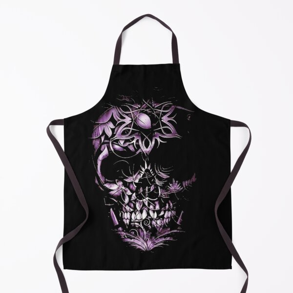 Item preview, skull Art Purple Jungle designed and sold by zurckoov.