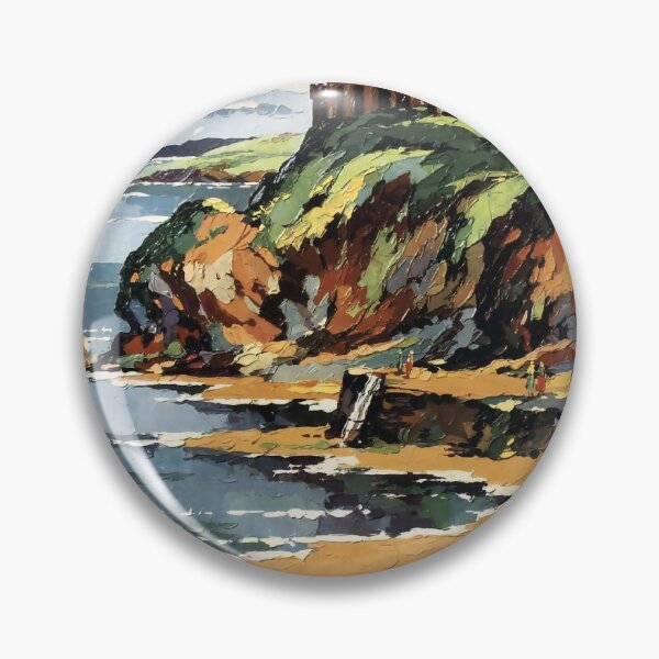 Item preview, Culzean Castle retro poster designed and sold by CorasPosters.