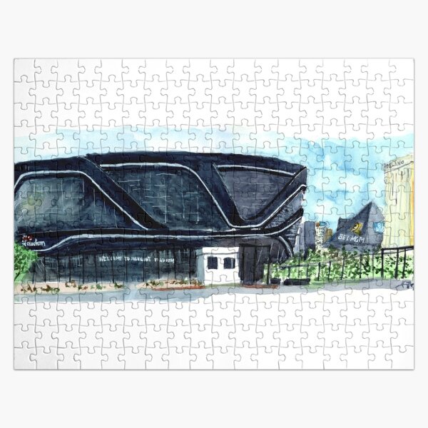 NFL Las Vegas Raiders Game Day at the Zoo 500pc Puzzle