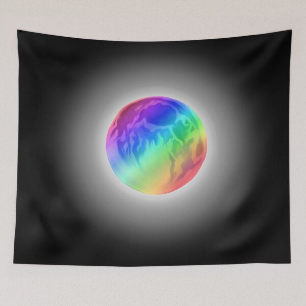 Item preview, Glowing Rainbow Gradient Full Moon  designed and sold by Deborah Camp.