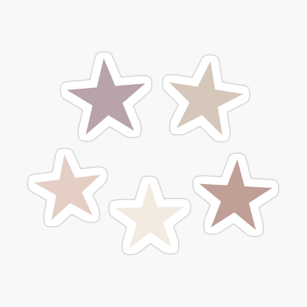 aesthetic star stickers Sticker for Sale by art-by-nashe