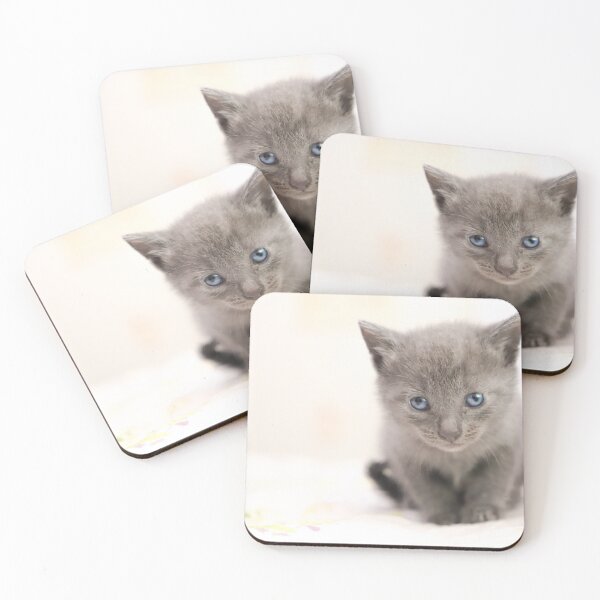 Item preview, Russian Blue Kitten designed and sold by rachelleybell.