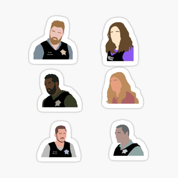 Vista previa del artículo con la obra «Personajes de Chicago PD Mini», diseñado y vendido por Lexi517.