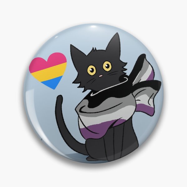 Item preview, Ace Pride Kitty designed and sold by ImpendingExodus.