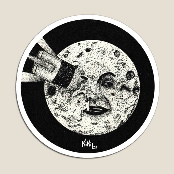 Viaje a la luna Imán