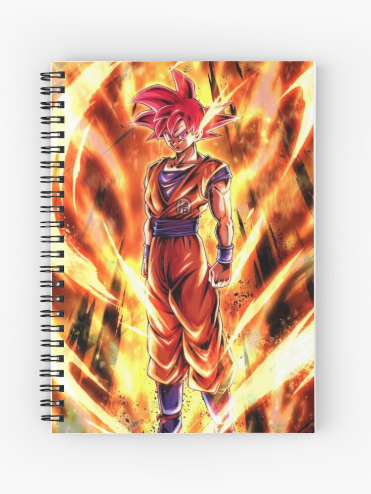 Cuaderno de espiral «goku super saiyan dios» de ahmedtaki | Redbubble Cuaderno de espiral «goku super saiyan dios» de ahmedtaki | Redbubble