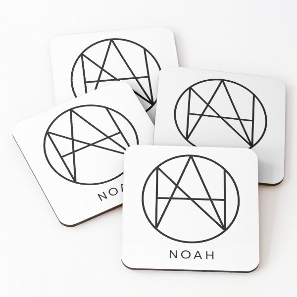 Item preview, NOAH minimal name logo designed and sold by bosilvercat.