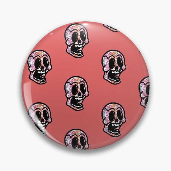 Item preview, colurful floral skull  designed and sold by Med-89.