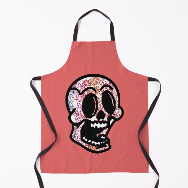 Item preview, colurful floral skull designed and sold by Med-89.