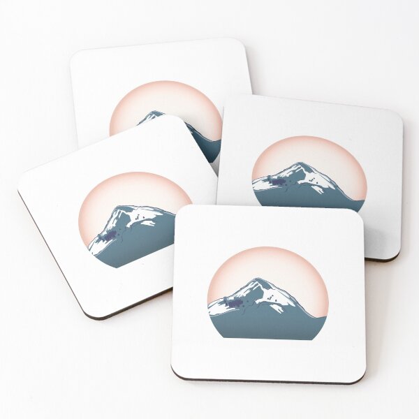 Item preview, Red Moon Mountain designed and sold by frangipaniarts.