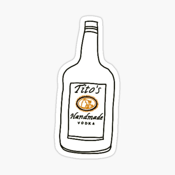 Tito S Handmade Vodka Stickers Redbubble