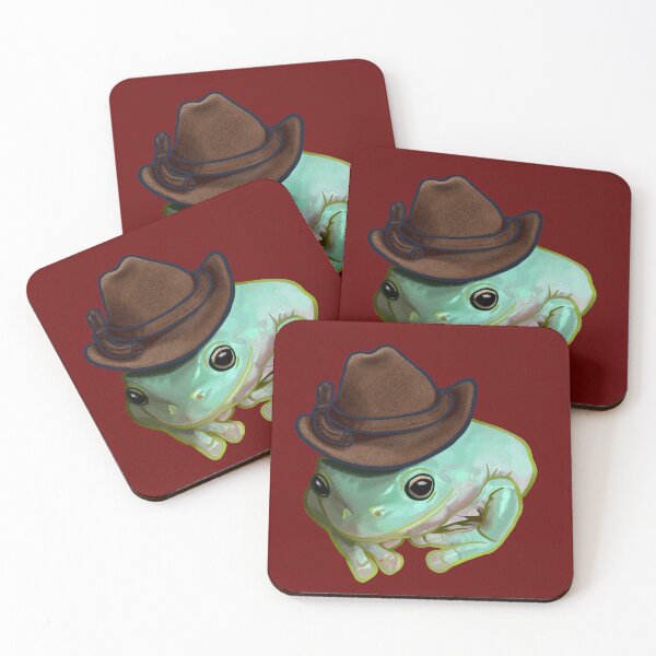 Item preview, Howdy Howdy Cowboy Frog Funny Halloween Pet Costume  designed and sold by fiatluxillust.