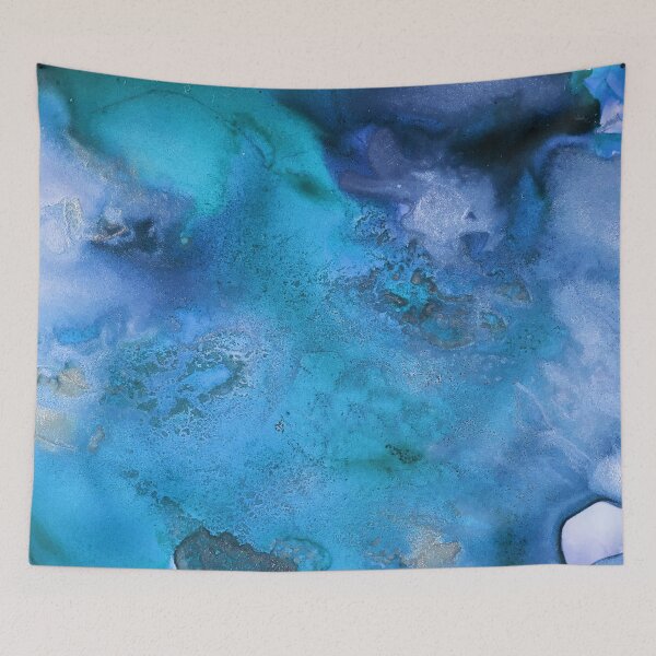 Item preview, Our Beautiful Blue World designed and sold by Jenie Yolland.