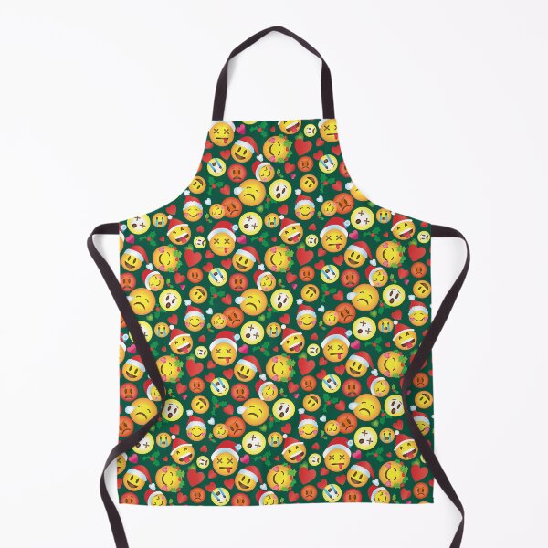 Item preview, Christmas Santa Emoji Print designed and sold by FionaStokes.