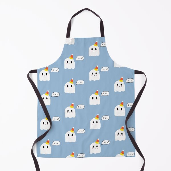 Item preview, Kawaii Halloween Ghost with Candy Corn! designed and sold by -SushiCat-.