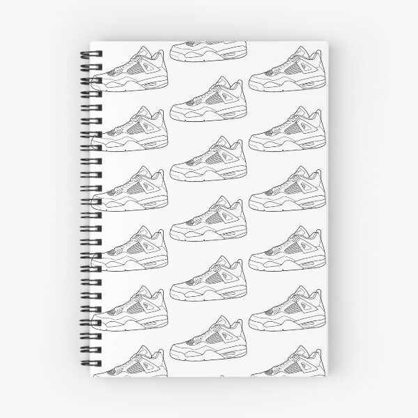 Item preview, Esquema de la zapatilla Jordan 4 designed and sold by sportify.