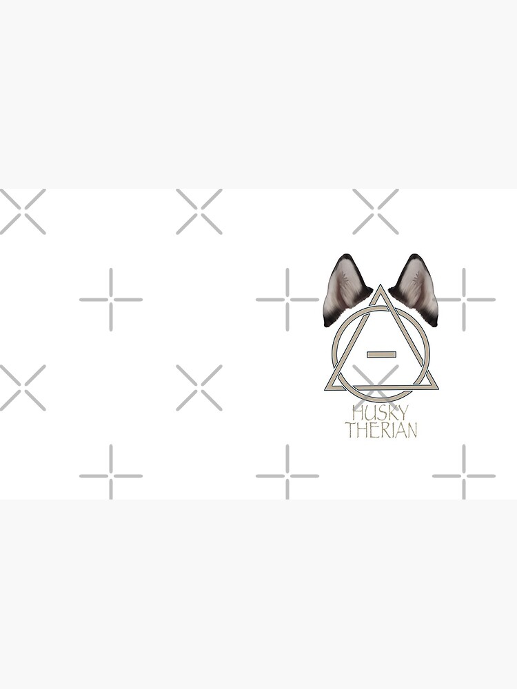 Husky Therian Theta Delta Sticker for Sale by DraconicsDesign