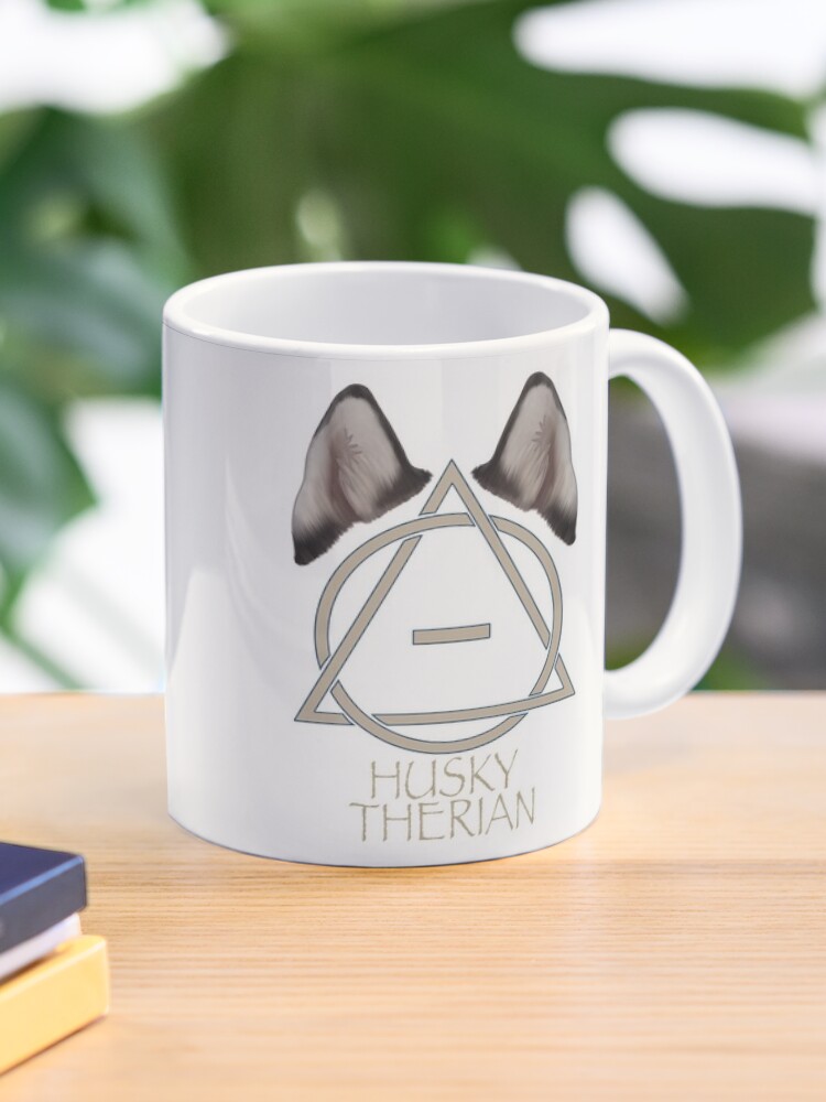 Husky Therian Theta Delta Coffee Mug for Sale by DraconicsDesign