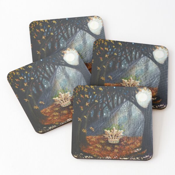 Item preview, The Oak King has Fallen designed and sold by The Mysterious Domain Alyne Whiteswan Fine Art Prints and Merch.