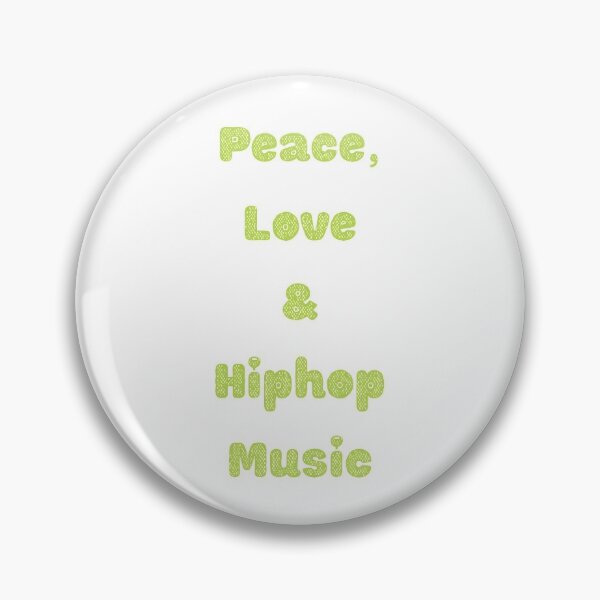 Artikelvorschau, Frieden, Liebe und HipHop-Musik - Grün entworfen und verkauft von Ninjakandy.
