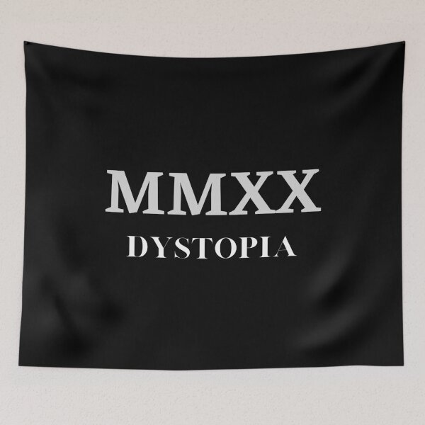 Item preview, (white gray) mmxx dystopia 2020 designed and sold by FourNuns.