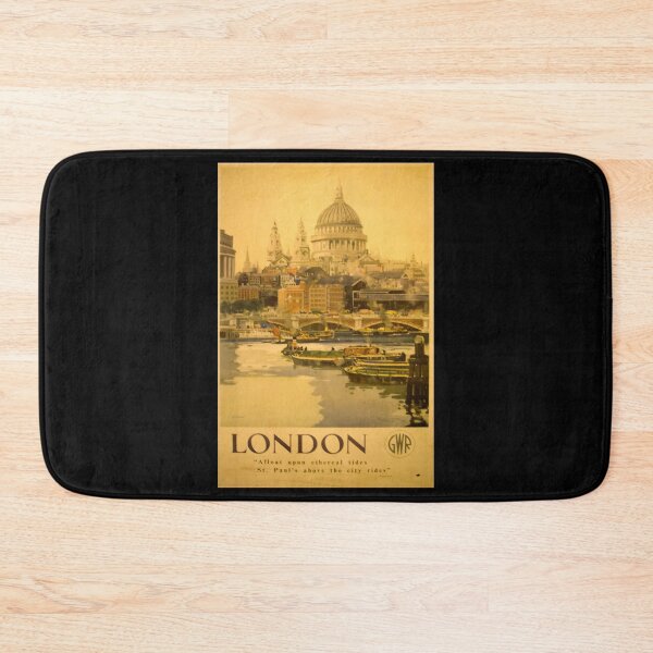 Item preview, London retro poster designed and sold by CorasPosters.