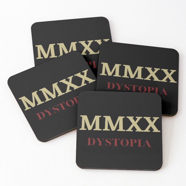 Item preview, (gold red) mmxx dystopia 2020 designed and sold by FourNuns.