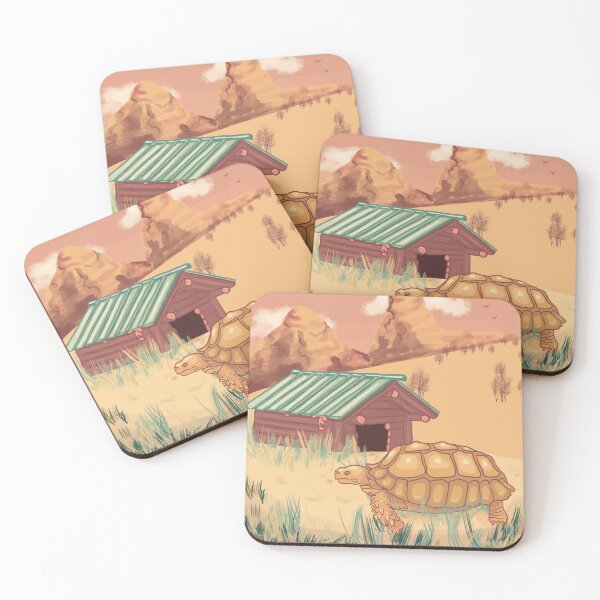 Item preview, Mr. Tortoise in the Desert designed and sold by rachelleybell.