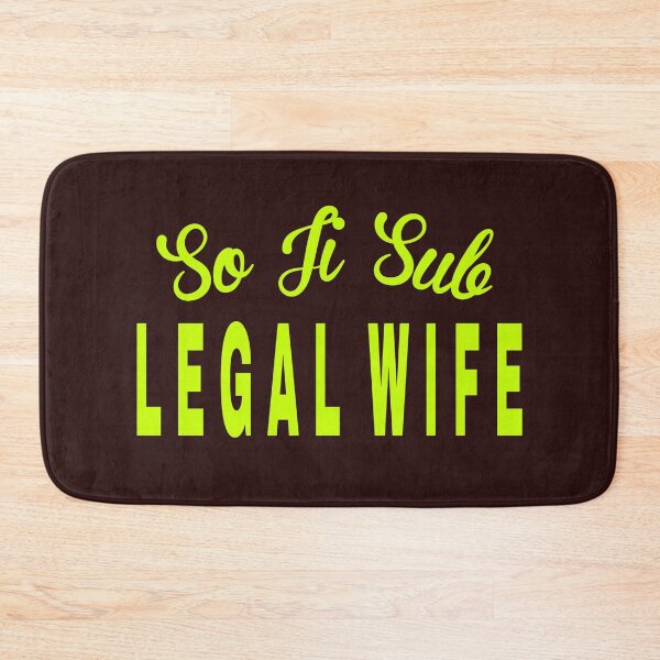 Item preview, so ji sub, legal wife designed and sold by doctors-apparel.