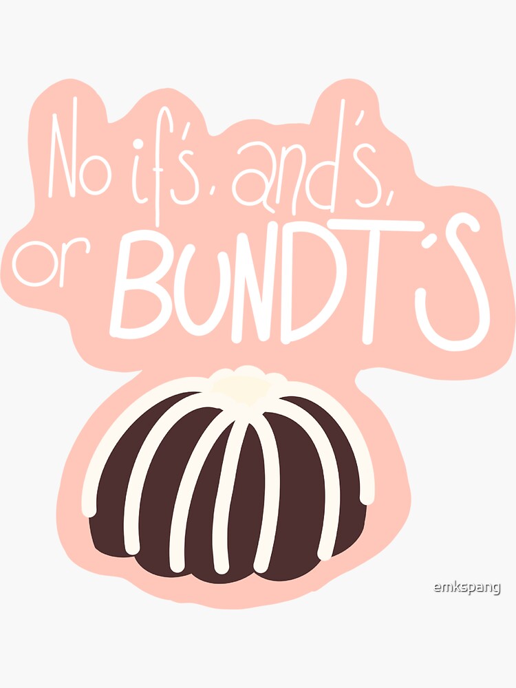 Nothing Bundt Love Valentine's Day Party Favor Stickers