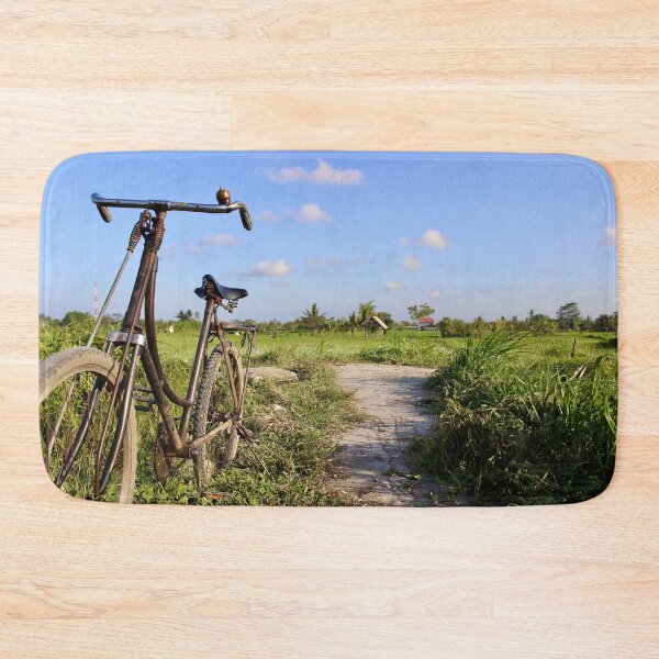 Item preview, Bike On A Rice Field Trail   designed and sold by Sofia Yaron.