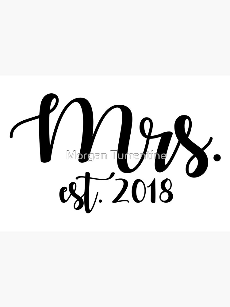 Mr and Mrs Est. 2018 Aprons, Make a Perfect Couples Gift, Bridal