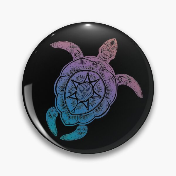 Item preview, Ombre Mandala Turtle designed and sold by SushiUnicorn123.