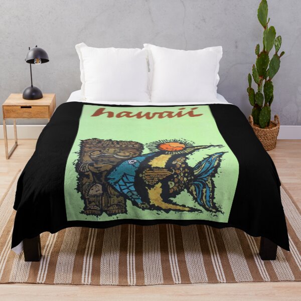 Item preview, hawaii retro poster designed and sold by CorasPosters.