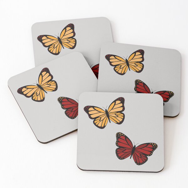 Item preview, Maroon and Orange Butterflies designed and sold by Camille Albers.