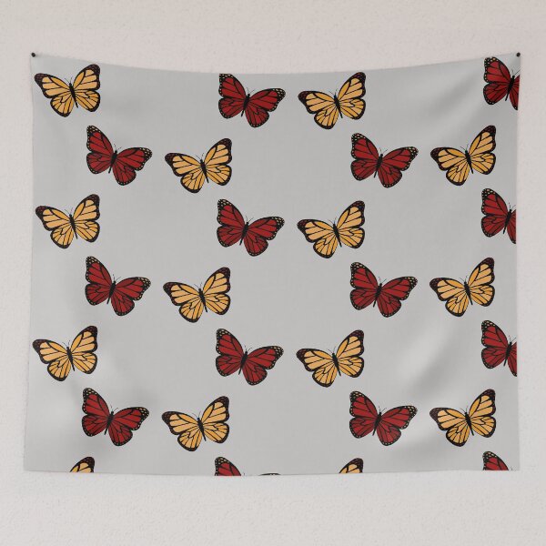 Item preview, Maroon and Orange Butterflies designed and sold by Camille Albers.