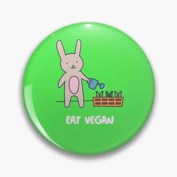 Item preview, Eat Vegan Bunny designed and sold by Hey-Nice-Shirt.